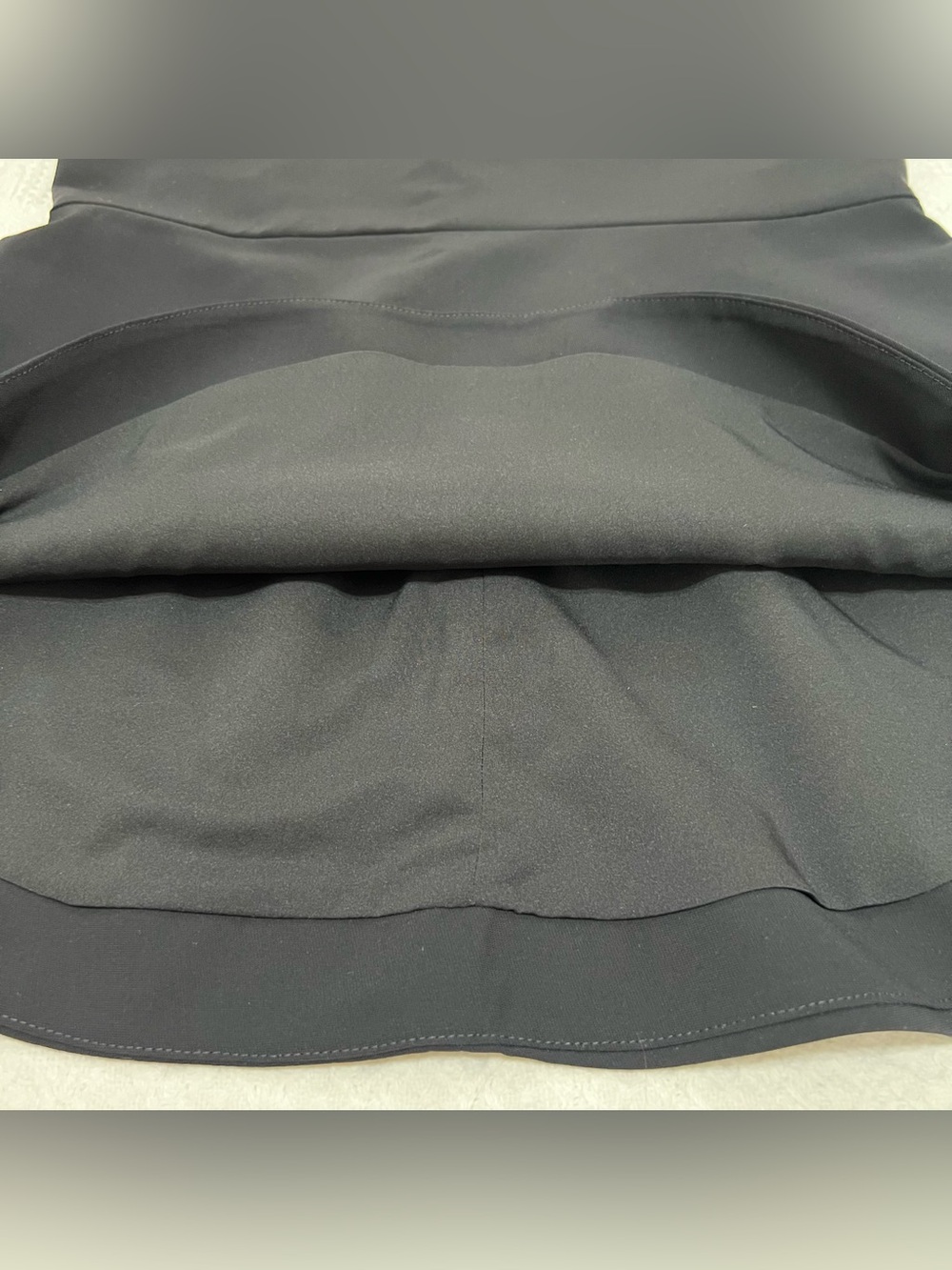 Amanda Uprichard Marshall Sleeveless Mock Neck Mini Dress in Black Size XL - Picture 8 of 14